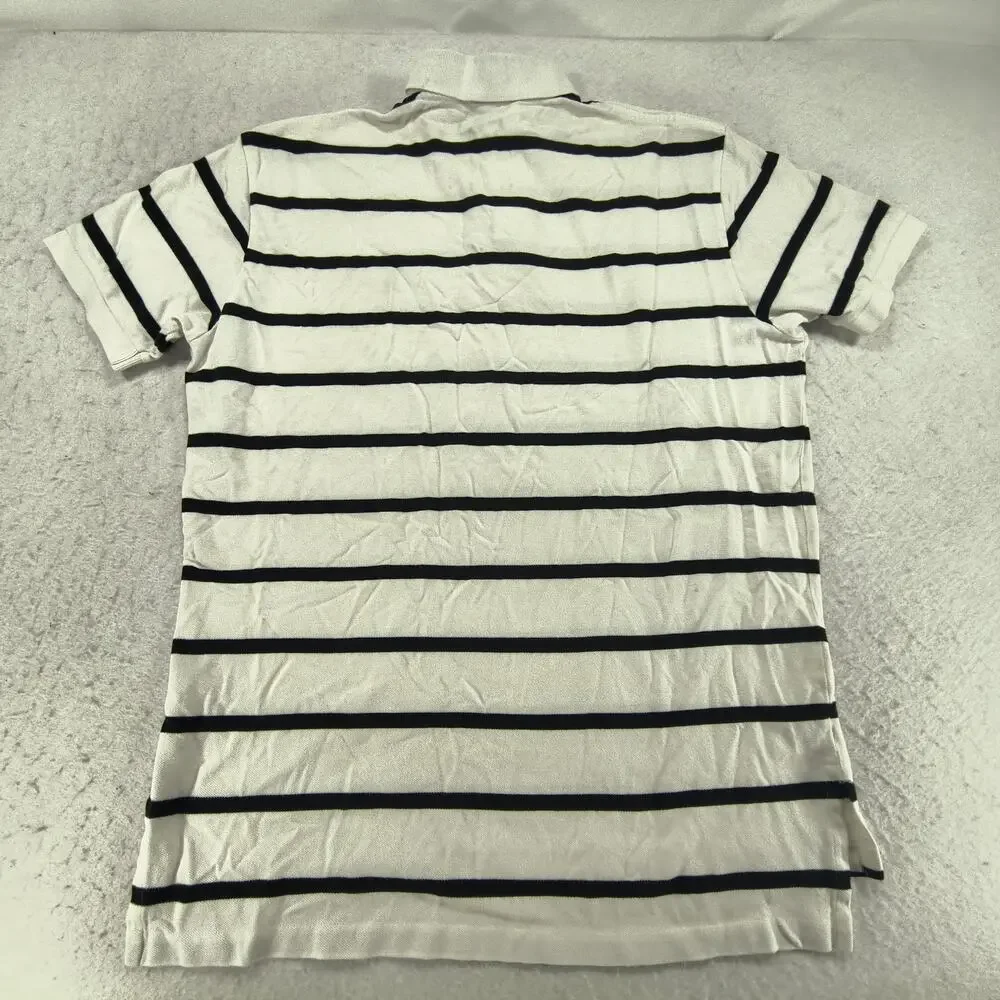 Polo by Ralph Lauren Short Sleeve Collared Polo Shirt Mens Size Large L White